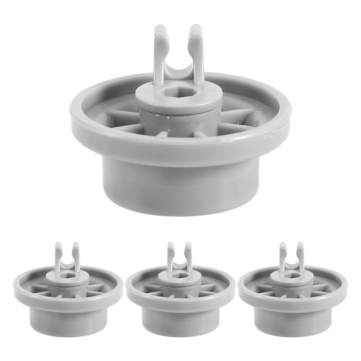 4Pack 165314 Dishwasher Lower Rack Wheel Replacement Part Fit for & Dishwashers-Replaces 420198 AP2802428