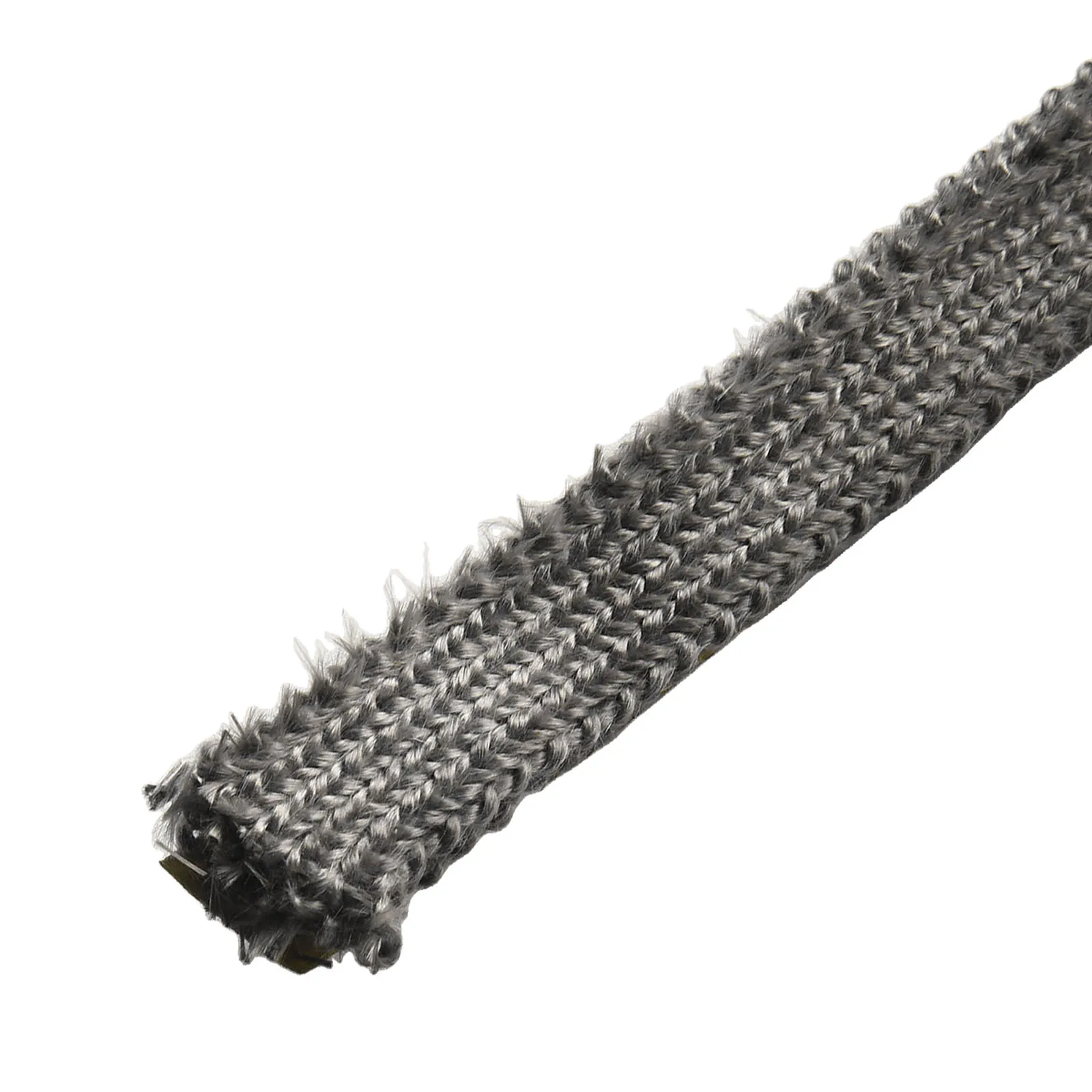 

Pellet Stove Heating Gasket with Oven Door Seal Flat Rope Fiberglass Material for Expansion Joint Packing and Kiln Sealing