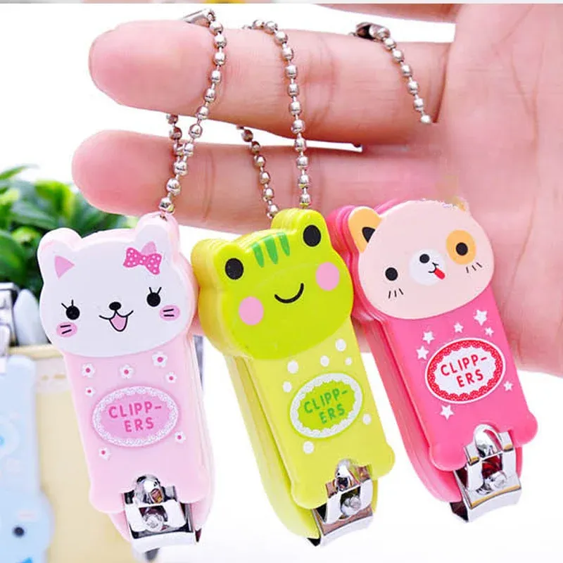  Cartoon Animal Cute Nail Clippers Solid and Durable Nail Scissors Tools Special Gifts Professional Nail Clipper Random Styles 