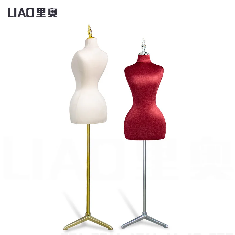 Curvy Pinable Female Mannequin Big Hip Women Upper Half Body Female Plus Size Mannequin