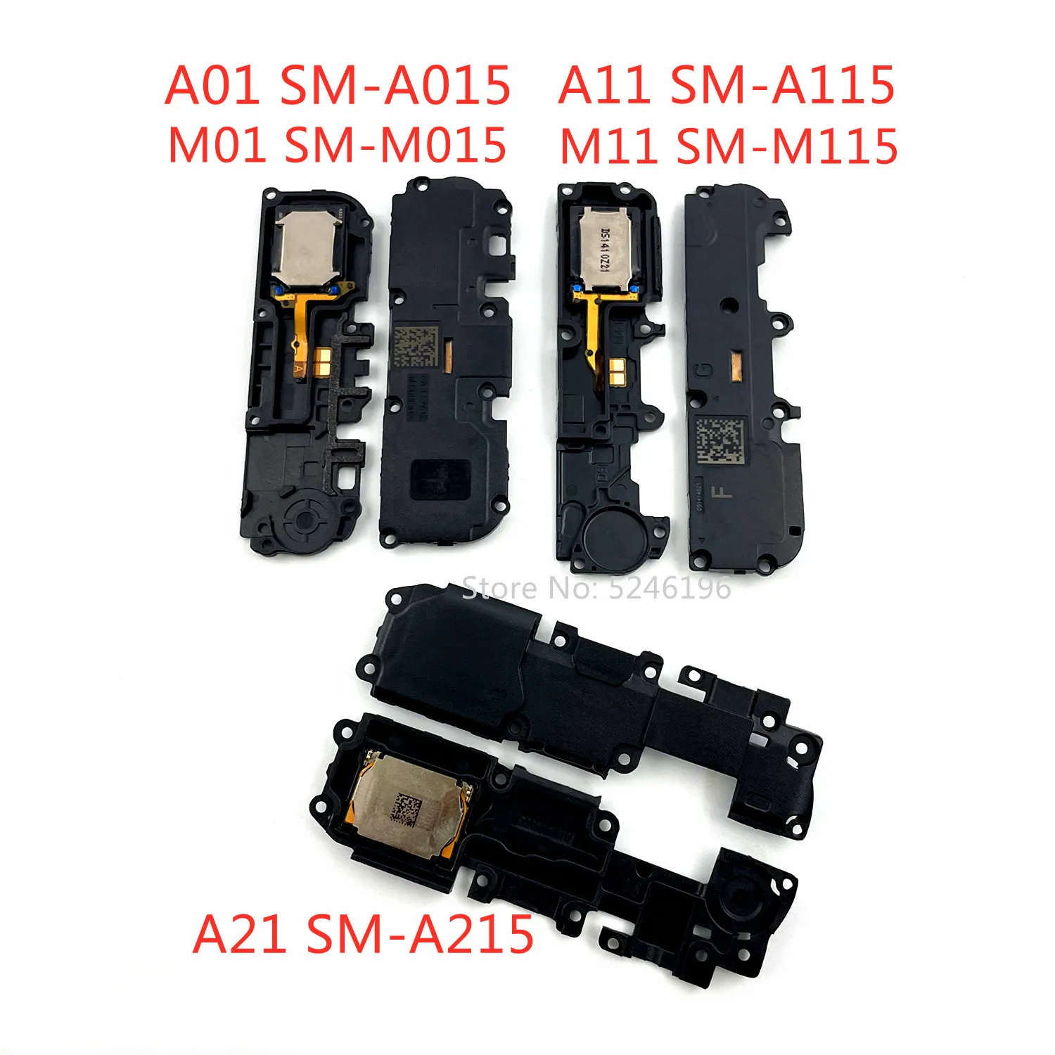 1 pièces haut-parleur Module sonnerie sonore pour Samsung Galaxy A01 SM-A015 M01 SM-M015 A11 SM-A115 M11 SM-M115 A21 SM-A215 remplacer