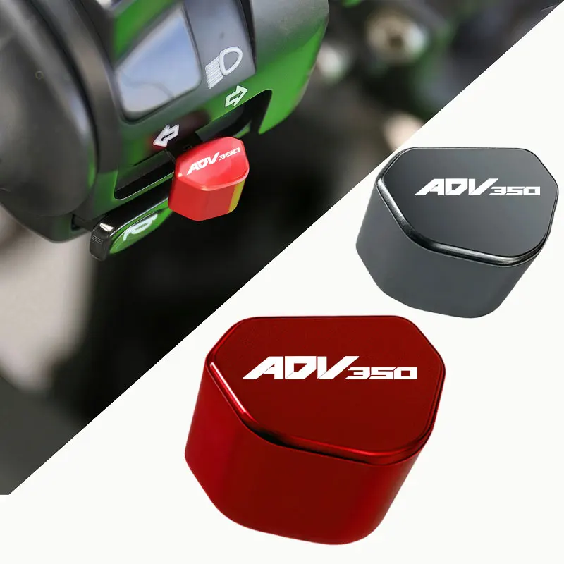 

New For Honda ADV350 350ADV ADV 350 2021-2024 2025 Aluminum Motorcycle Turn Signal Switch Button Keycap Accessories
