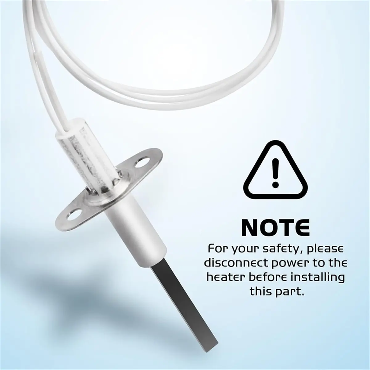 FDXLIGN1930 FD Ignitor Replacement Kit for Universal H-Series Low Nox Pool Heater, Pool Heater Flame Sensor
