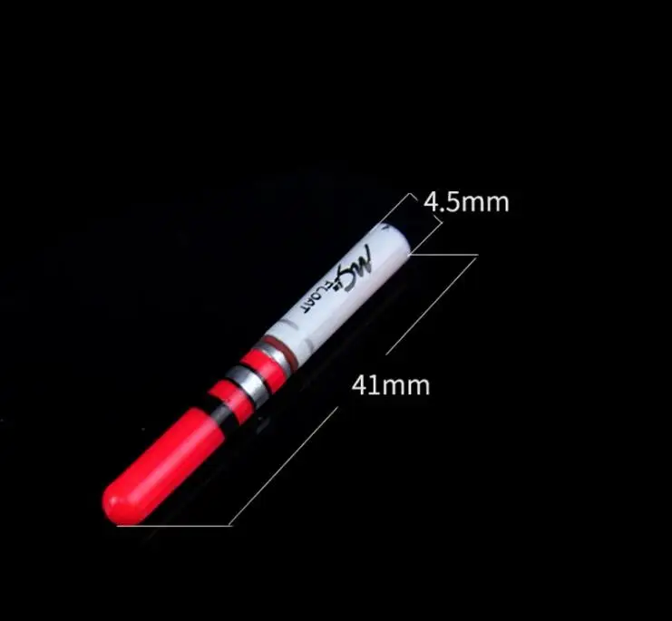 10Pcs Light Sticks Green / Red Work with CR322 CR425 Battery Operated LED Luminous Float Night Fishing Tackle B276