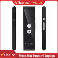 Wireless Voice Translate 40 Languages Multi Smart Instant for Business Travel Study Translated 2 Way Real Time Voice Translator