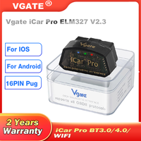 Vgate Icar Pro ELM 327 OBD2 Scanner BT 4.0 WIFI For Android/IOS OBD 2 Automotive Tool OBDII Code Reader Car Diagnostic Tool