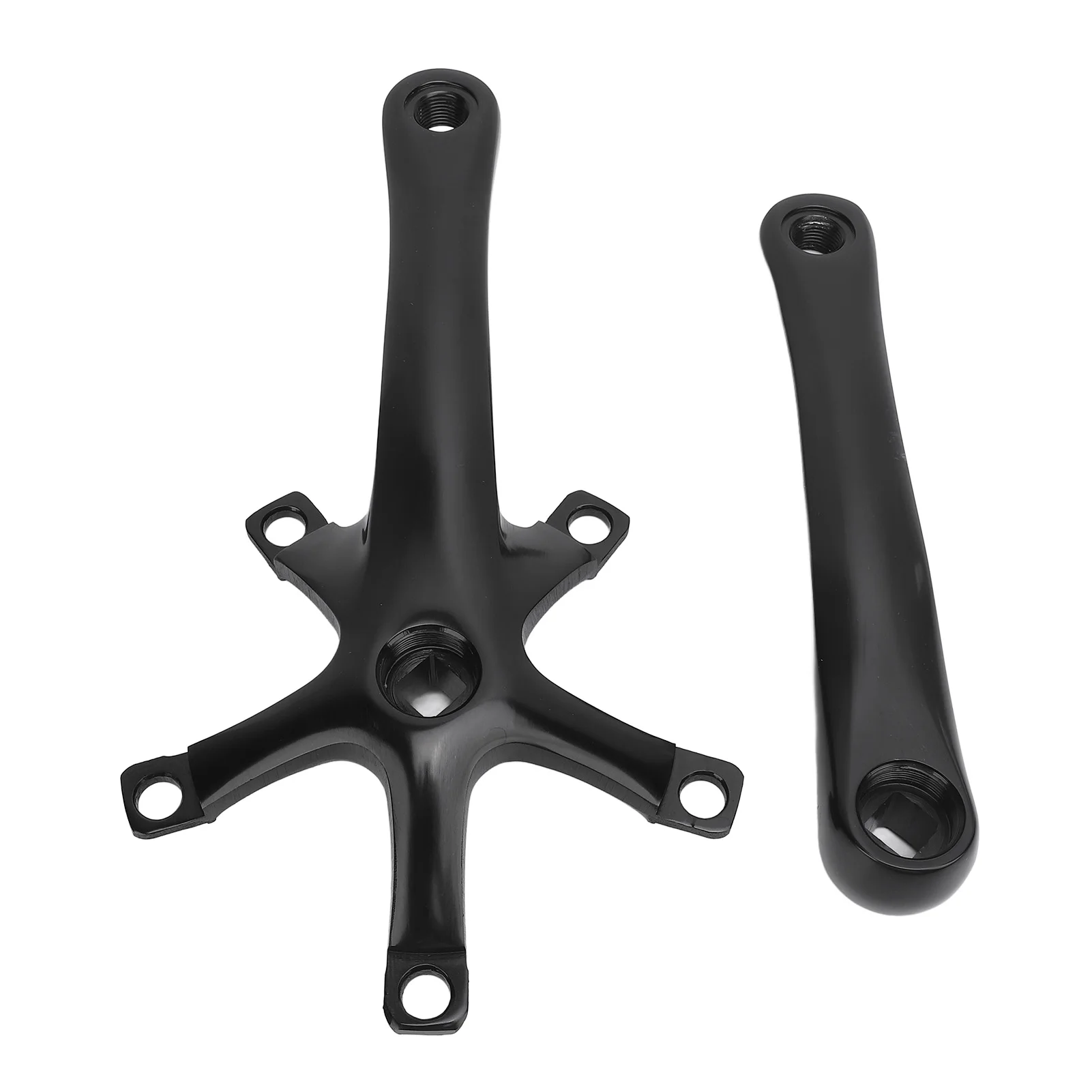 165mm conjunto de manivela de ciclismo estrutura forte 165mm conjunto de manivela de liga de alumínio para viagens atividades ao ar livre