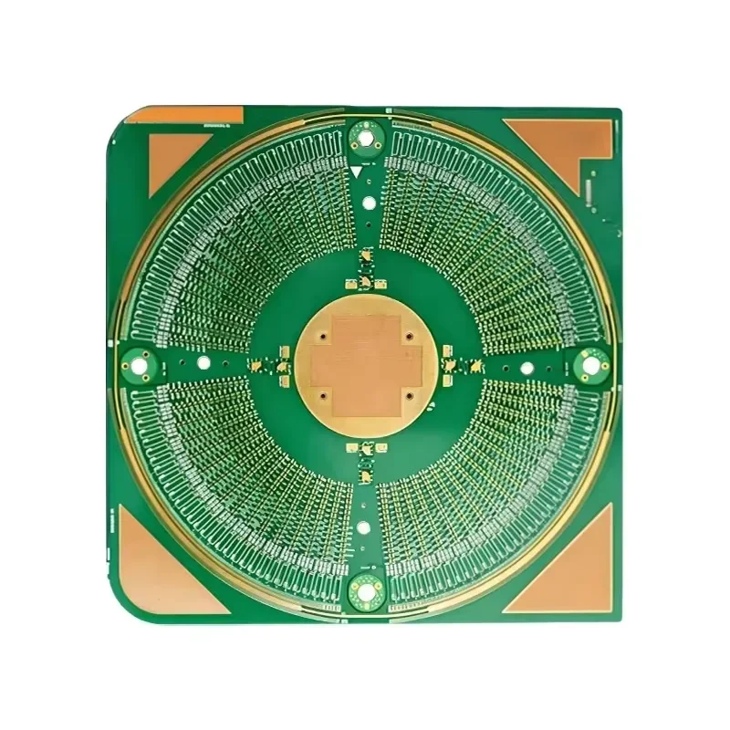 Custom High Frequency Probe Card PCB Prototype High Precision Multilayer HDI Board ENIG Surface Treatment 5% Impedance