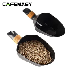 コーヒー豆ディスペンサーCAFEMASY-ABS個、大容量ショベル、コーヒー豆、小麦粉、氷、測定ツール用の耐久性のあるストップ
