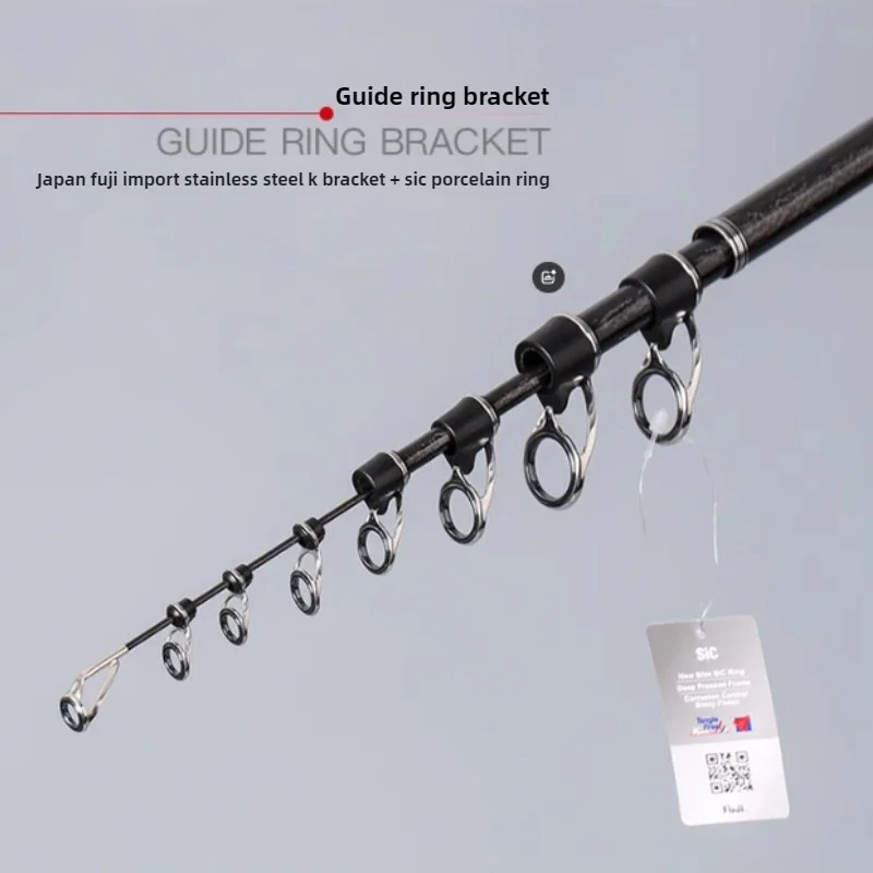 Fuji Accessories Sliding Float Rock Rod SIC Large Guide Ring Distance Throwing Rod Fishing Pole Combo 3.6m 3.9m 4.5m