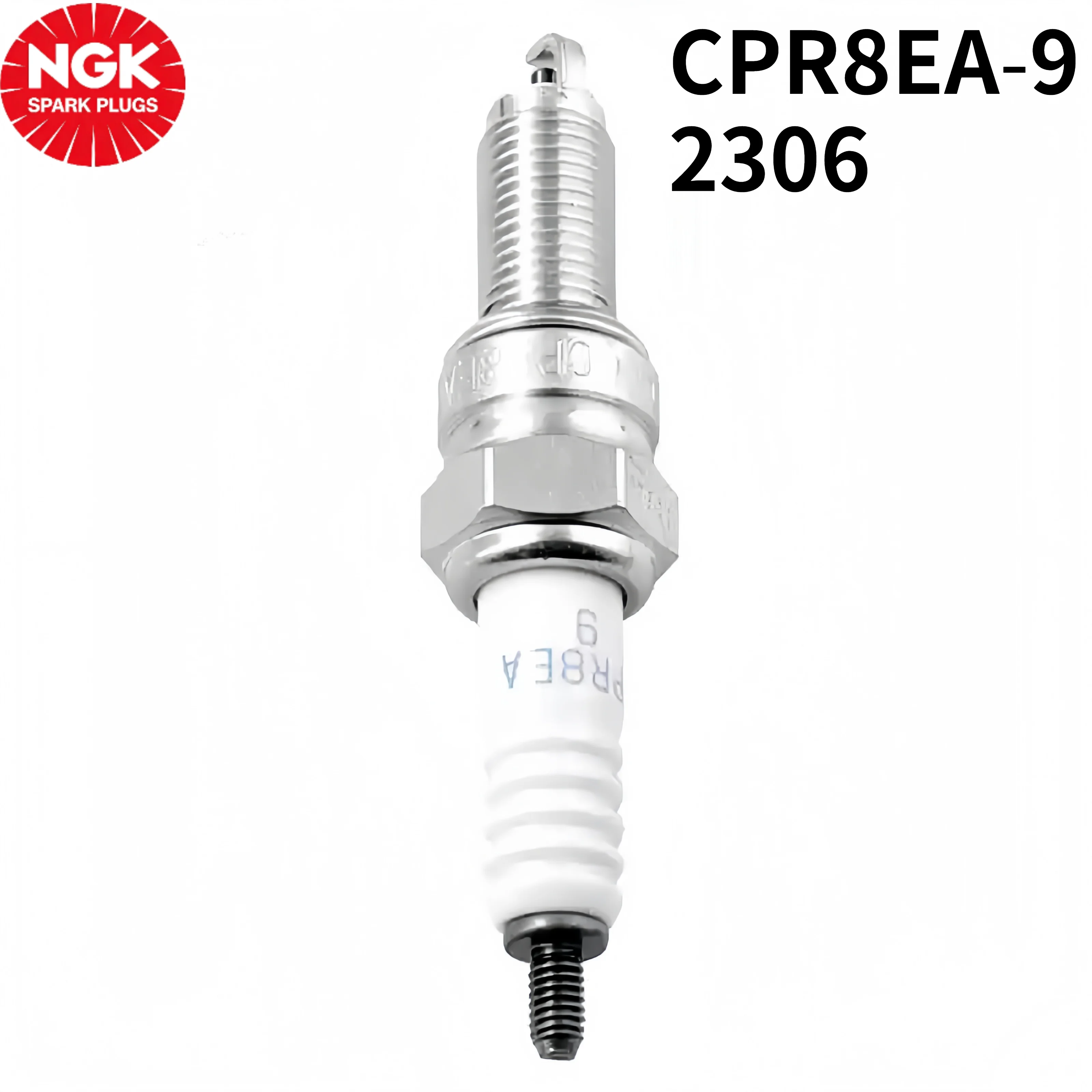 NGK 1PC/4PCS CPR8EA‑9 2306 OEM Spark Plug Fit For Partial Honda190 Yamaha150 Suzuki GSX125 Loncin500 4‑Stroke Motorcycle Parts