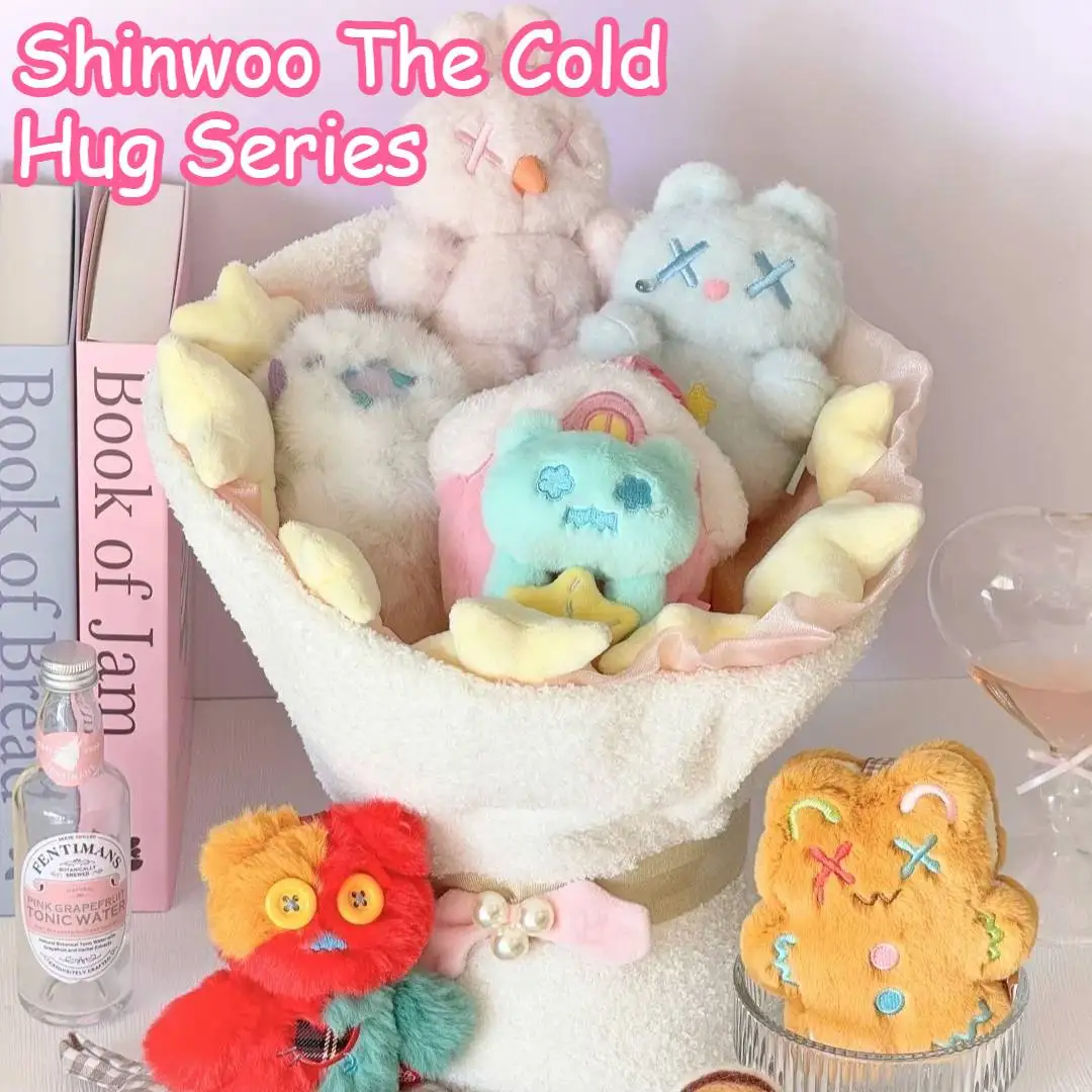 

Ищу для единорога Shinwoo Ghost Bear Series слепая коробка настольные аксессуары Mystery Box плюшевая кукла Kawaii Surprise Коллекционный подарок