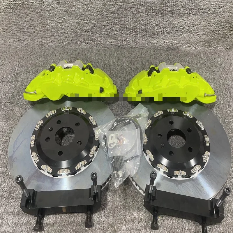 Universal Disc 370Mm 380Mm 390Mm 410Mm Modified Forged 8520 Big Brake Kit 6 Pistons Racing Brake Caliper