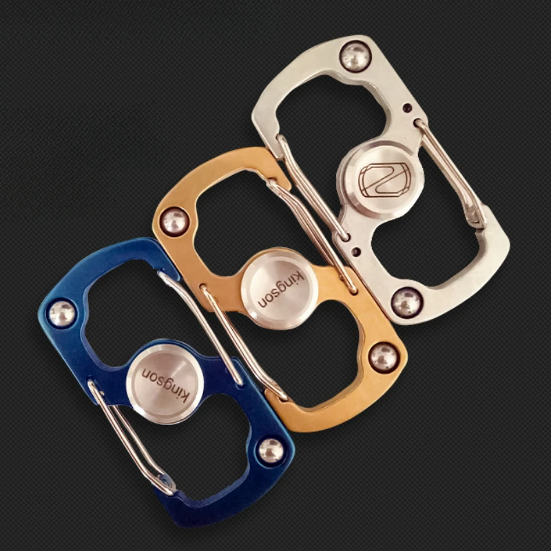 Fidget Spinner rouleau porte-clés EDC métal soulagement du Stress jouet toupie pointe Gyroscope soulager Anti-Stress anxiété Gadgets enfants