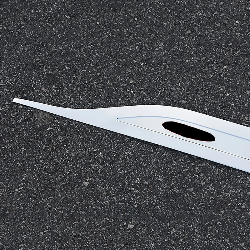 For Toyota RAV4 XA50 2019 2020 2021 2022 2023 2024 RAV 4 Hybrid Car Side Skirt Stickers Cover Side Body Door Trim Accessories