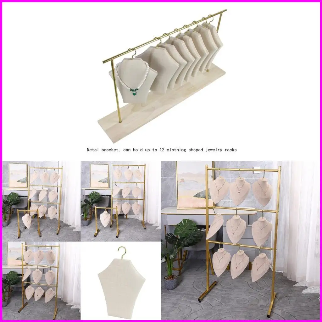 

Space Saving Clothes and Jewelry Hanging Storage Stand with Creative Designs
