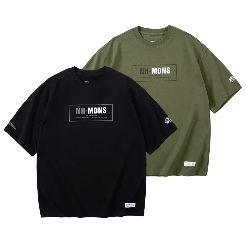 

MADNESS T-shirt Men Women Casual Round Neck Tops High Quality Cotton MDNS Short Sleeve