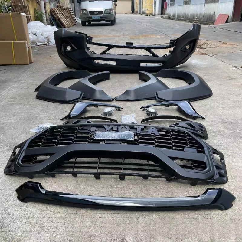 

FOR Toyota Hilux Revo to RG appearance full body kit, modified to 21+ rocco with front and rear headlights