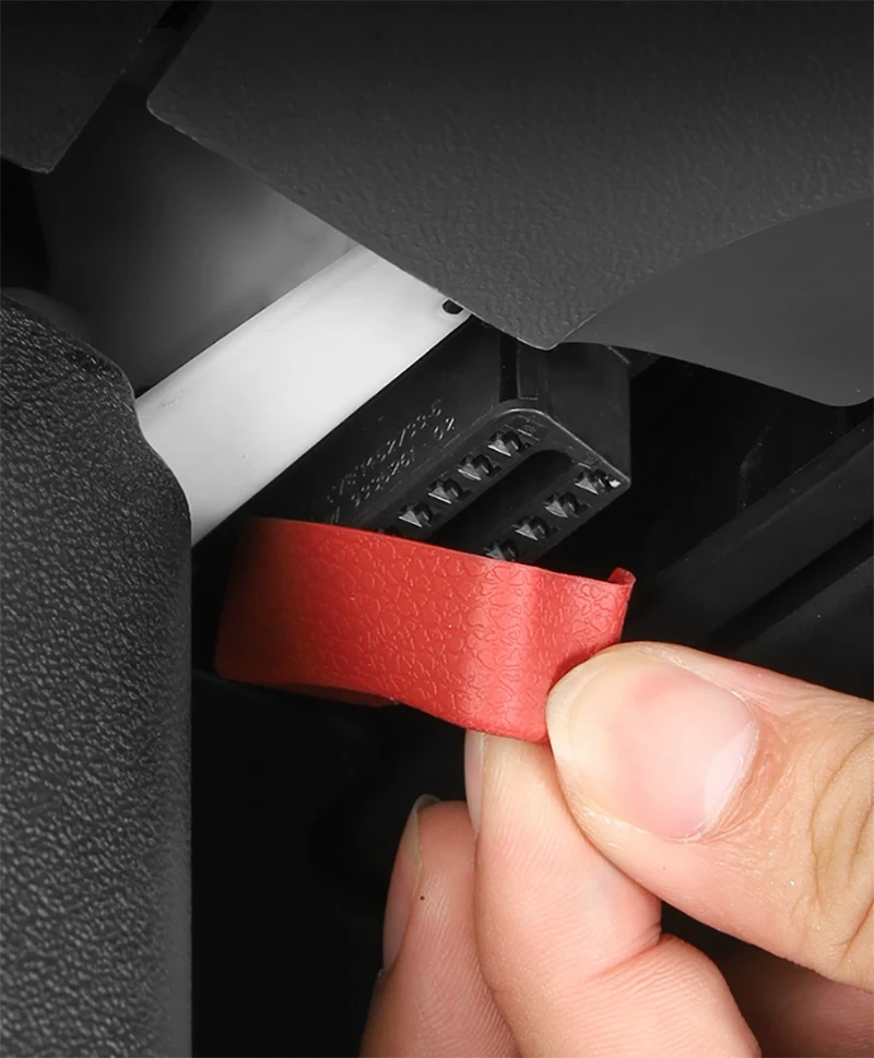 يصلح ل Jetour المسافر Shanhai T1 T2 Dasheng X70 X90 Shanhai L7 L9 سيارة obd غطاء غبار سيارة obd سيليكون الغطاء الواقي