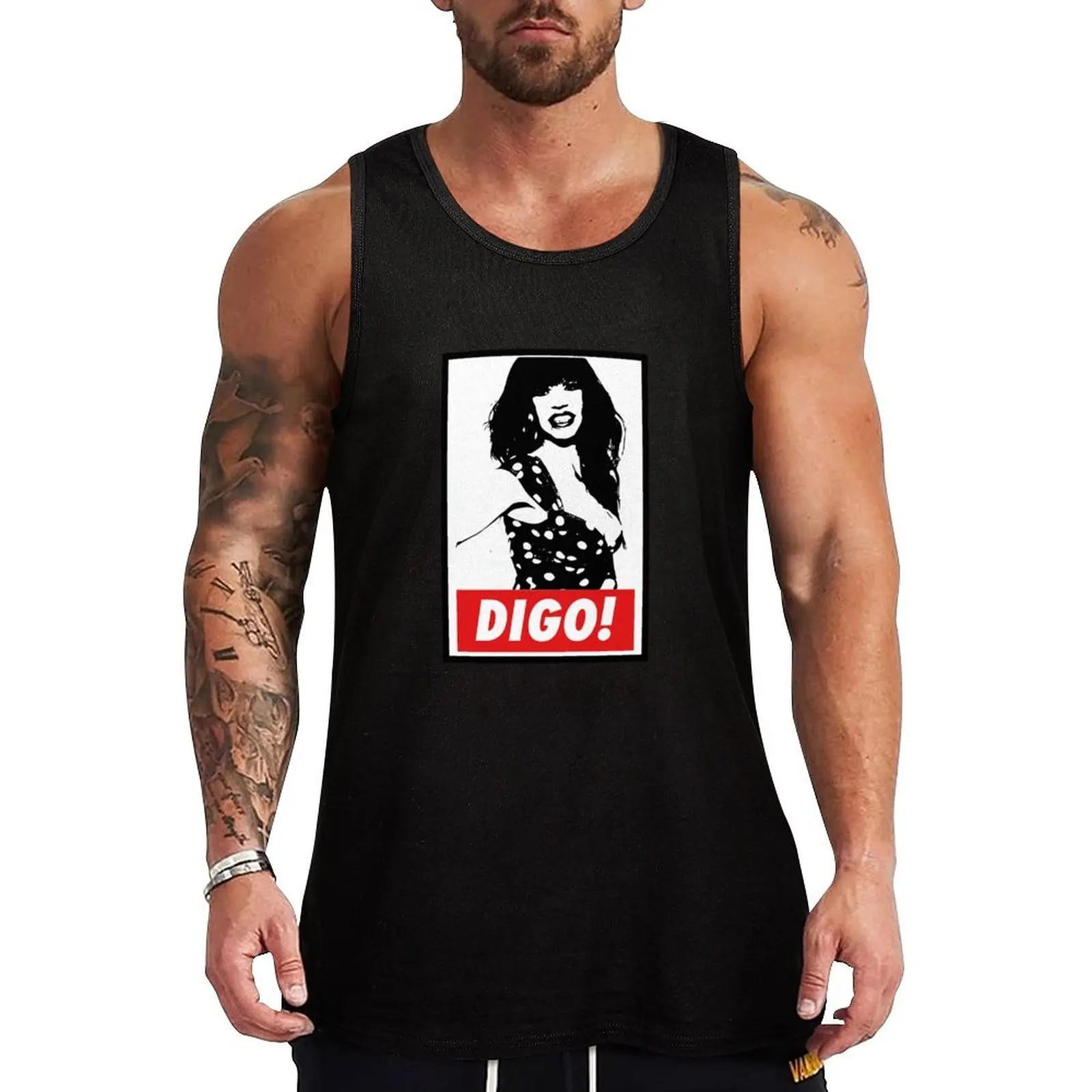 Digo, Cristina La Veneno Tank Top Casual Everyday Tank Top Camiseta sin mangas suave y holgada