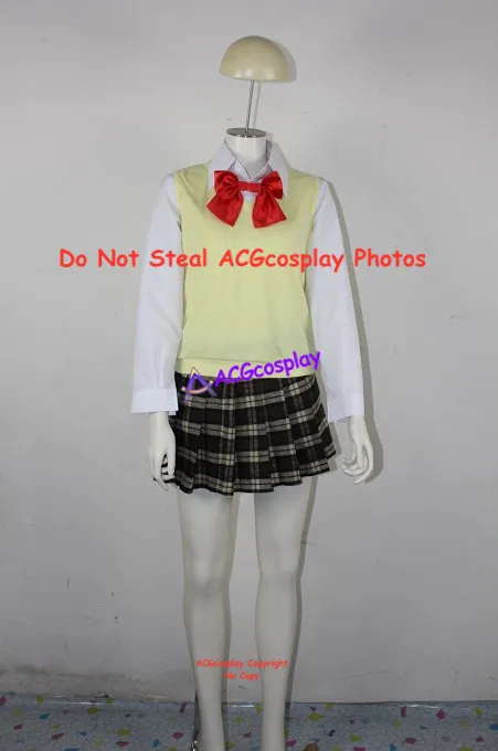 

Rosario+Vampire Kurumu Kurono Cosplay Costume include hair ornaments