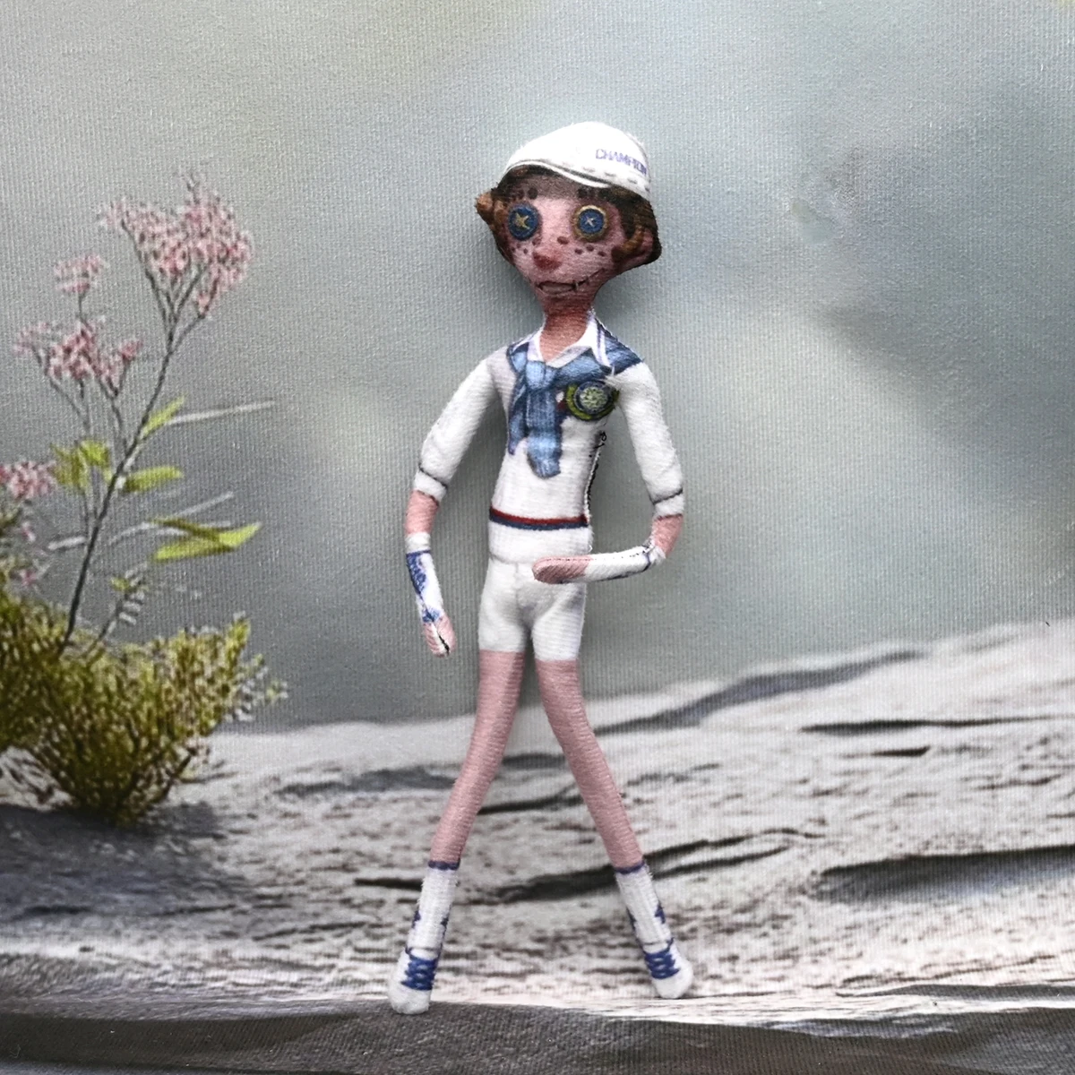 15/28cm juego Identity V muñeco de peluche Anime Mike Morton Acrobat figura suave juguete de peluche Cosplay para regalo