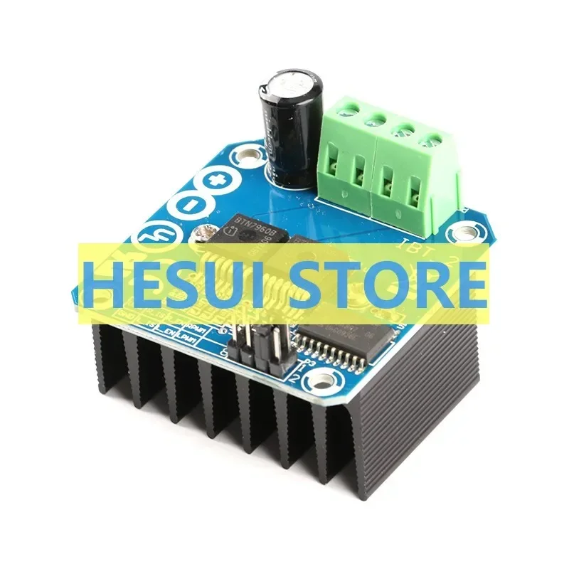 High power intelligent vehicle motor drive module BTN7960 43A current limiting control semiconductor refrigeration drive