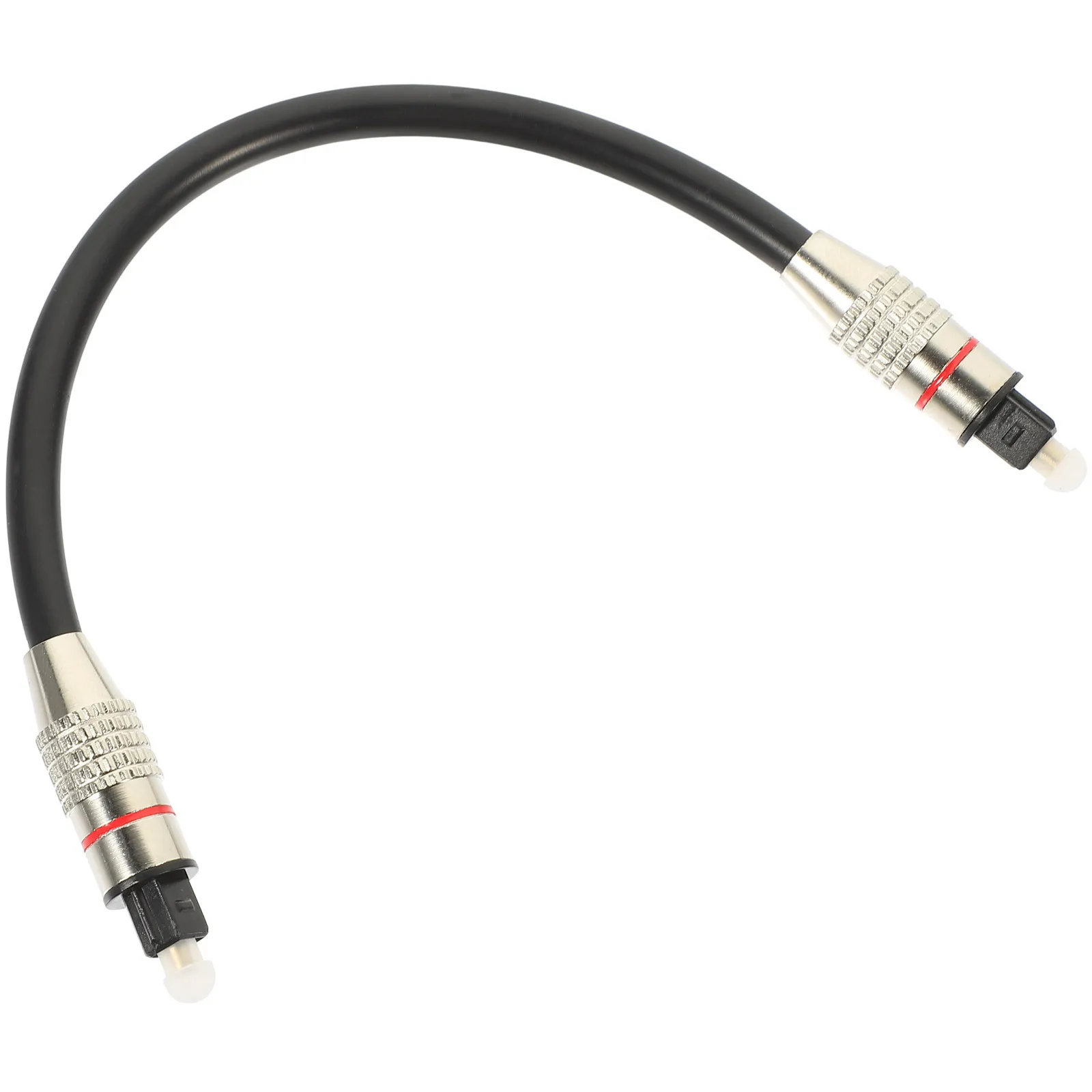 

Optical Audio Cable 0.2m Fiber Optical Cord Protective Cover Durable High Hardness for Game Console Digital Audio Cable