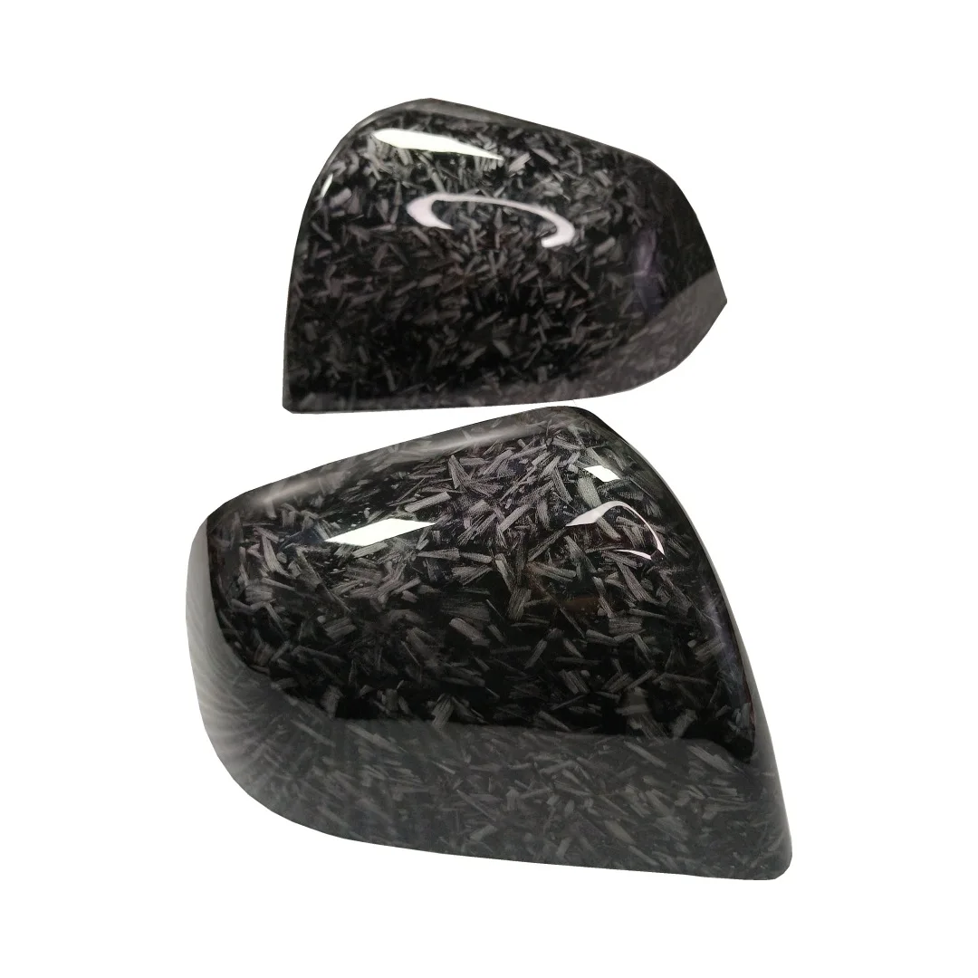 Replacement Rearview Side Mirror Covers Cap For Tesla Model Y  Accessories Carbon Fiber Gloss