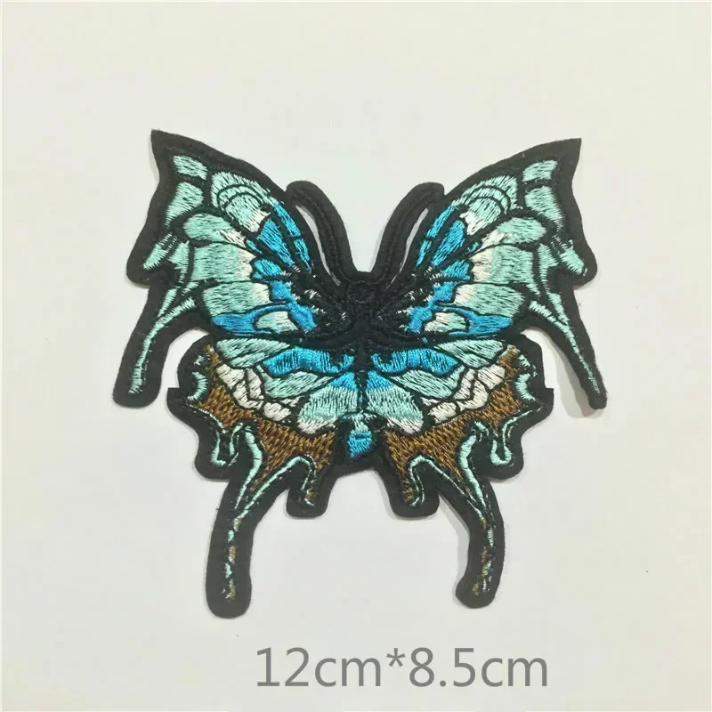 1Pcs Big Butterfly Sew on Patches Sewing Embroidered Applique for Jacket Clothes Stickers Badge DIY Apparel Accessories