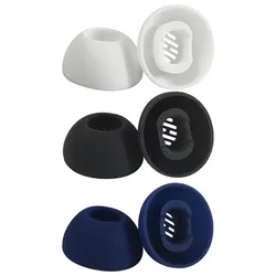 6pcs Earbuds Tips For Realme Buds T300 TWS Earphone Replacement Kits Accessories Soft Silicone Eartips Eargels Caps Repair