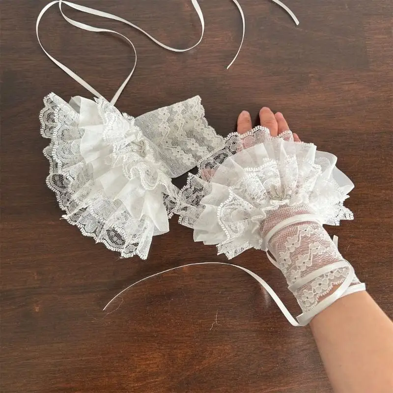 Polsini da polso da polso da donna m6cd per polsini maniche brima rimovibili per oggetti balletto