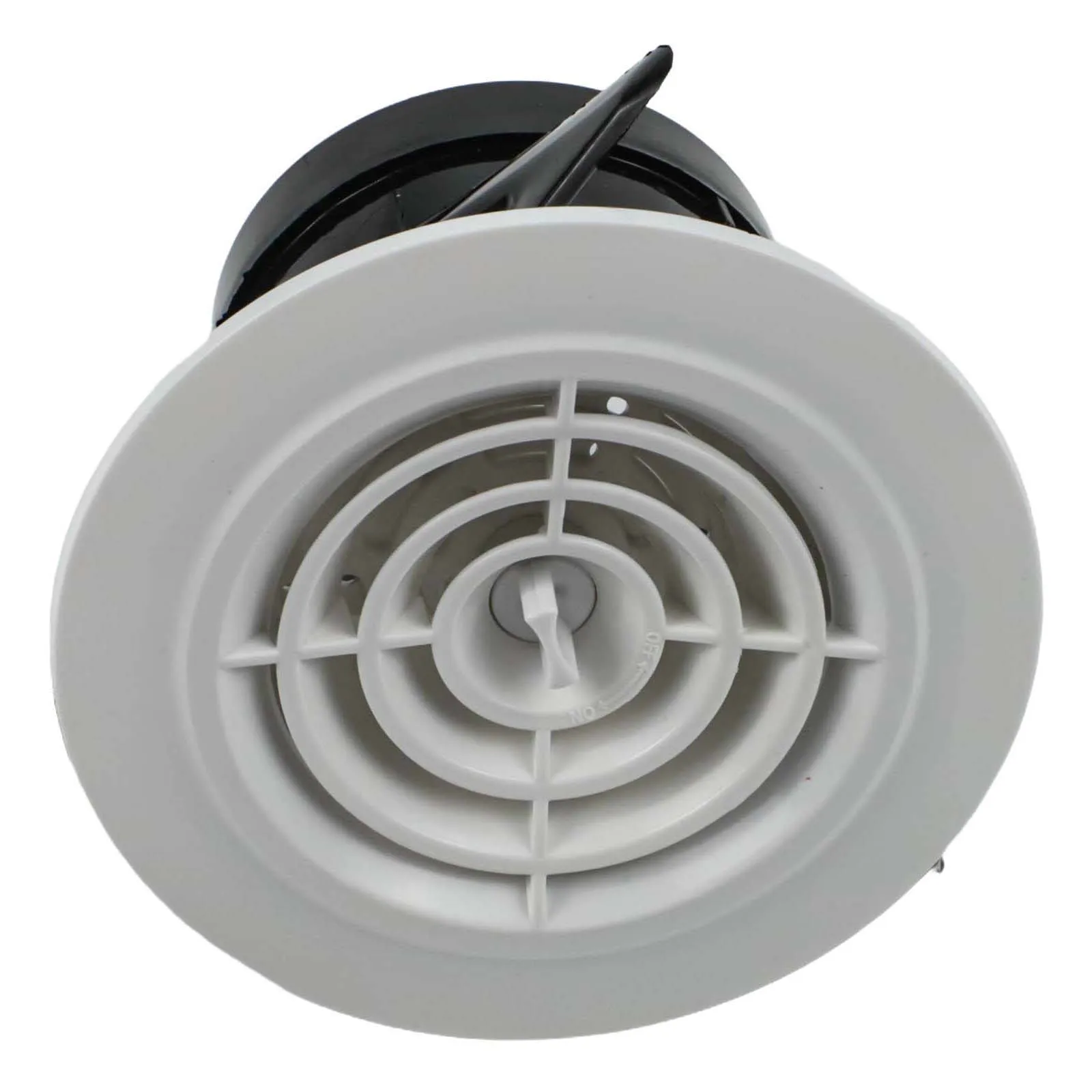 Decorative Air Vent Cover Round Ventilation Grill Outlet With Built-in Screen Mesh Adjustable Outlet For Wall Ceiling 75/100/150