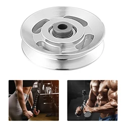 Aluminum Alloy Pulley Wheel Fitness Equipment Accessories Cable Machine Bearing Gym Parts Body Building Tools Workout Gear