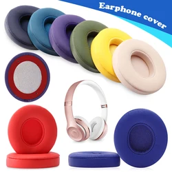 1 Pair New Replacement Ear Pads Earmuffs Colorful Ultra-soft Sponge Cushion For Beats  Solo 3 Wireless Headphone Accessories