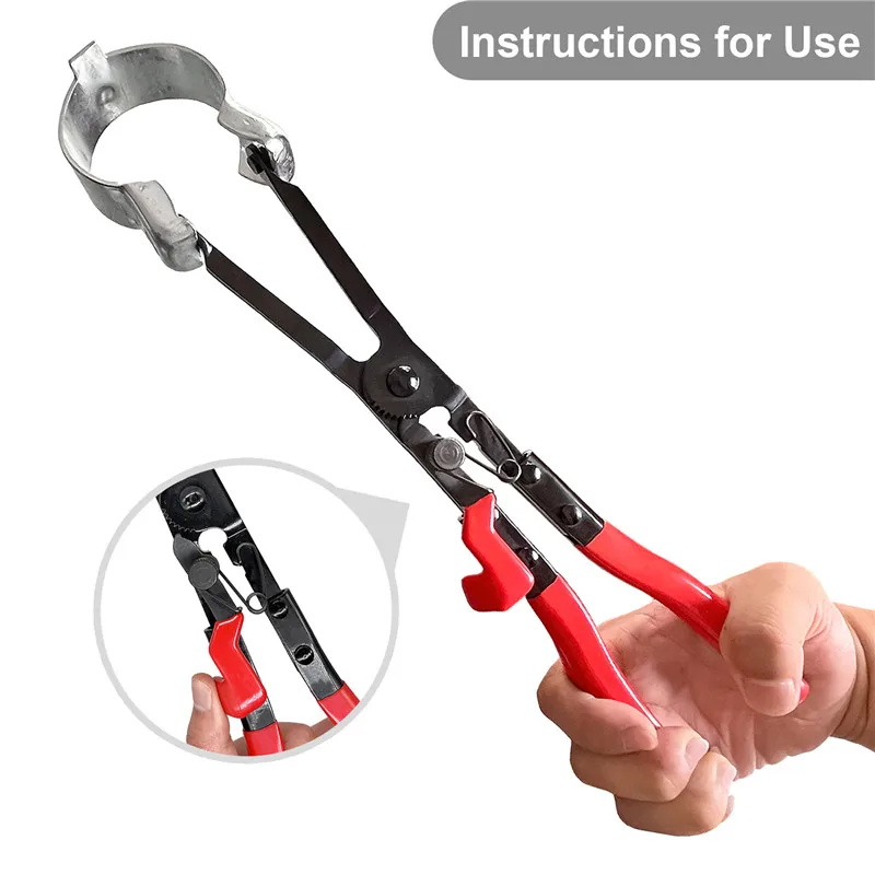 Car Exhaust Pipe C Clamp Removal Plier Spreading Plier Retrofit Demolition Plier Auto Special Repair Tool