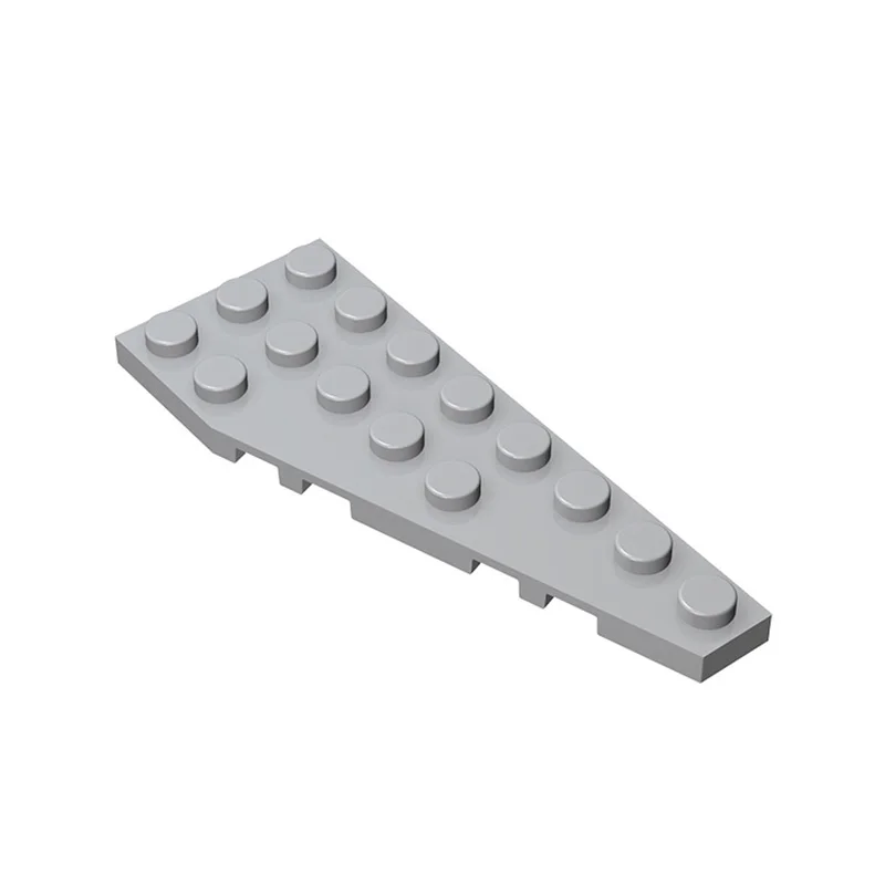 MOC 10PCS 50304 Wedge Plate 8x3 Building Blocks Kit Right Board House Bricks Particle Educational Toys Children Birthday Gifts