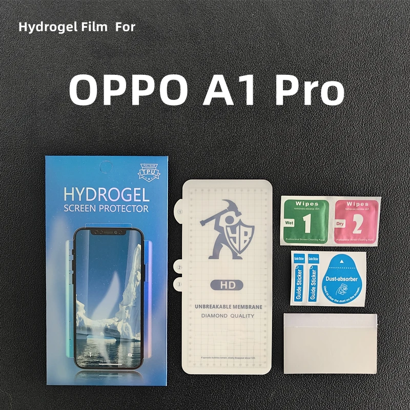 

2/3/4pcs HD Hydrogel Film For OPPO A1 Pro Screen Protector For OPPO A1 Pro Clear Protective Film Not Tempered Glass