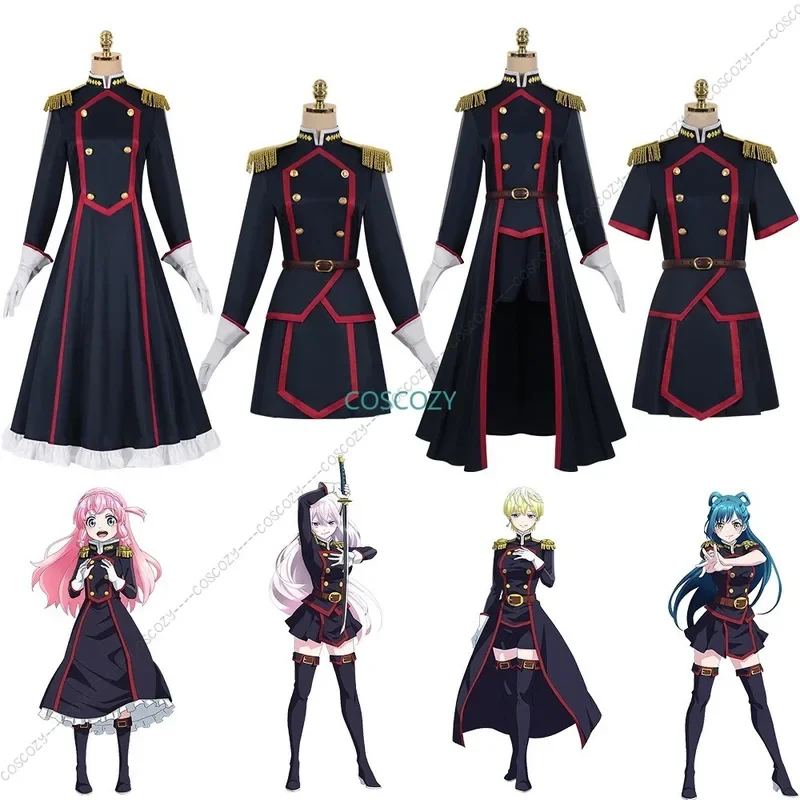 

Izumo Tenka/Azuma Himari/Uzen Ky ka/ kawamura Nei Cosplay Costume Mato Seihei No Slave Corps Chained Soldier Uniform Dress