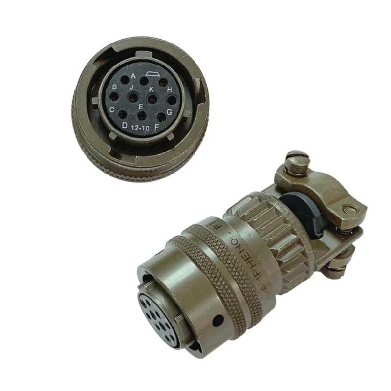 PT06E-12-10S/P(SR) 26482 PT02E-12-10P/S PT26482 MIL 12-10S 12-10P Aviation Plug Connector Waterproof AMPHENOL