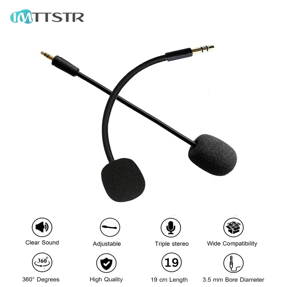 ميكروفون قابل للاستبدال بوم لأجهزة PDP بعد الغلق AG6 الأذن فورس ترتل بيتش Xbox One Stealth 400 420x450 500p 520 Recon series