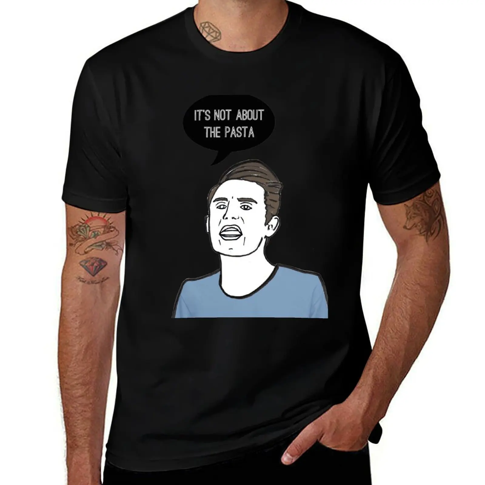 

About the Pasta T-Shirt cotton t shirts high quality t shirt man designer T-Shirt