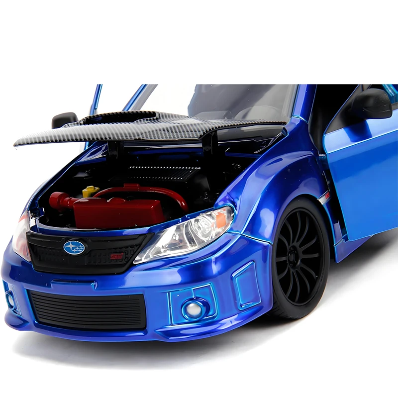 1:24 subaru impreza wrx sti legierung auto diecasts & spielzeug fahrzeuge auto modell miniatur modell modell auto spielzeug für kinder