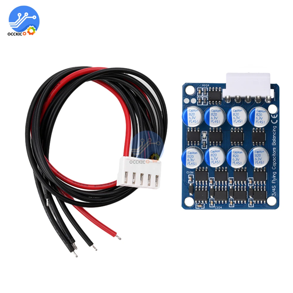 BMS 4S 6S 8S 3A bilanciatore equalizzatore attivo Lifepo4 batteria agli ioni di litio scheda di bilanciamento del trasferimento di energia per veicoli elettrici