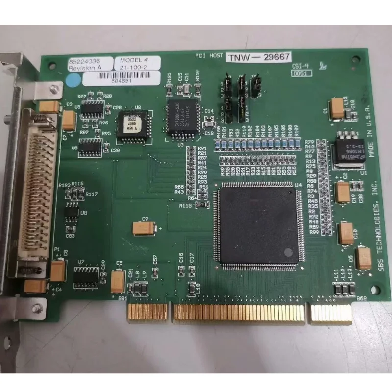 

Second hand 85224036 REV 1.0 Industrial Motion Control Data Acquisition Card testing OK and fast delivery