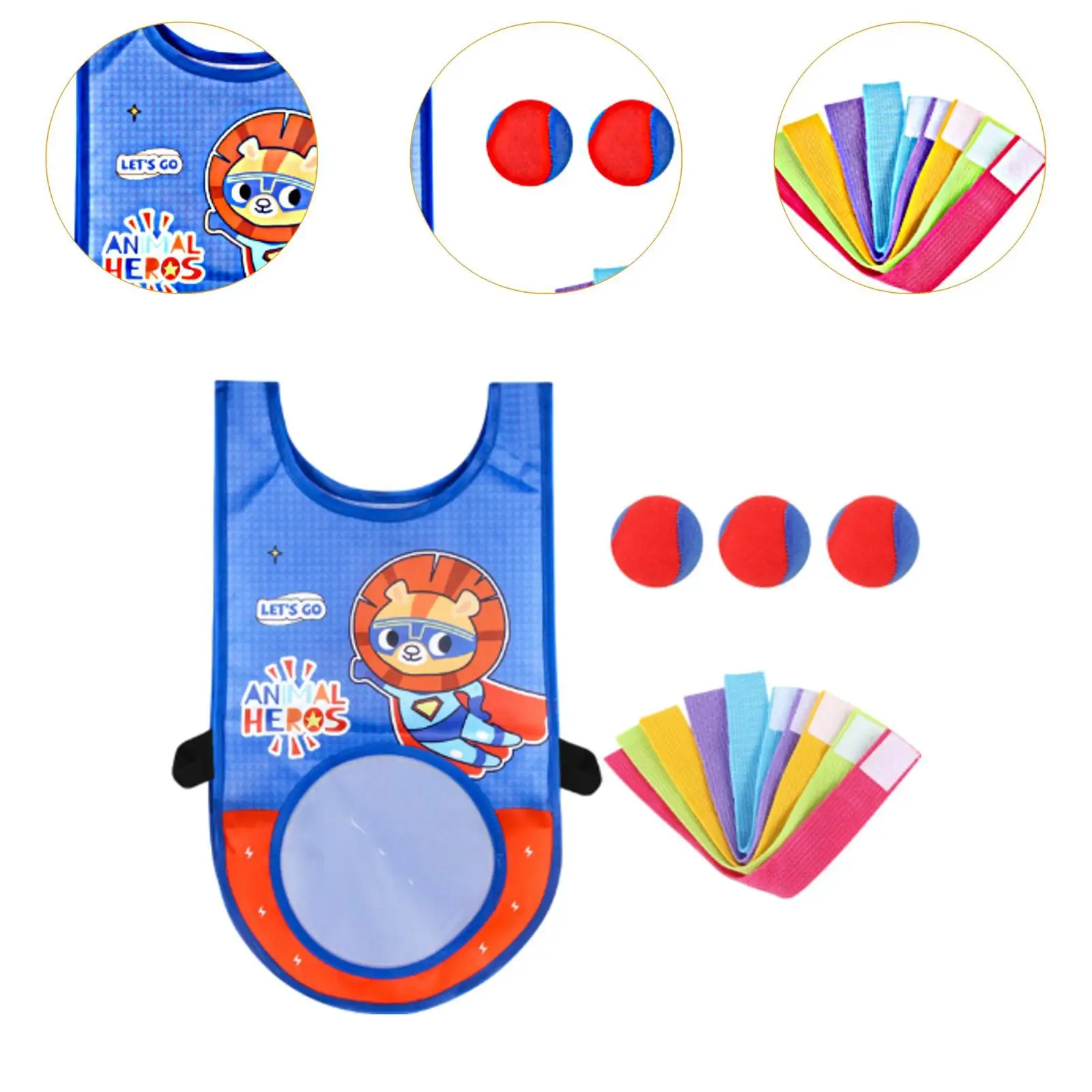 Dodgeball Game 3 Equipo de actividades de juguete con pelota pegajosa para playa interior y exterior