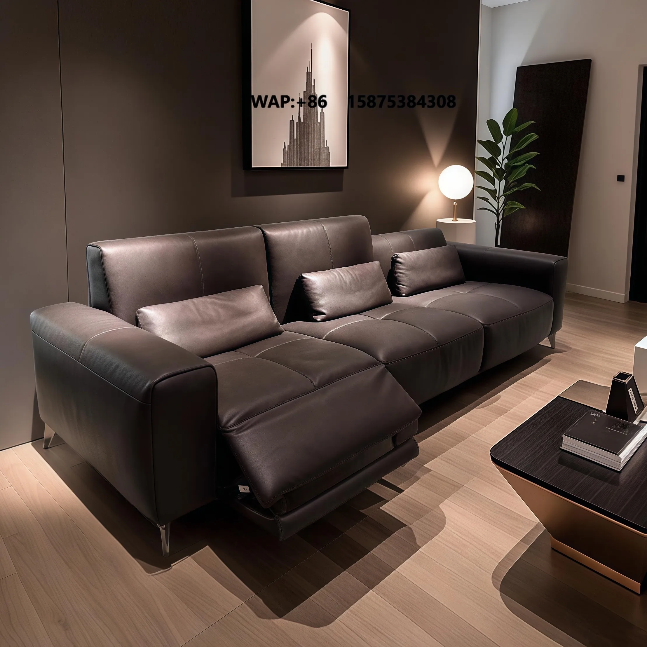 Wholesale Electric Recliner Sofa Set Modern 3 Seater Modern Sofa Multifunction Sofa Chair for Living Room
