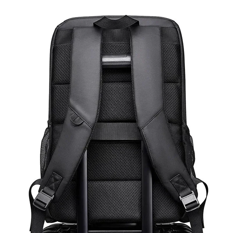 Men\'s Backpack Fashion Laptop Backpack Waterproof Oxford Cloth Multifunctional College Style Backpack Men Hiking Bag