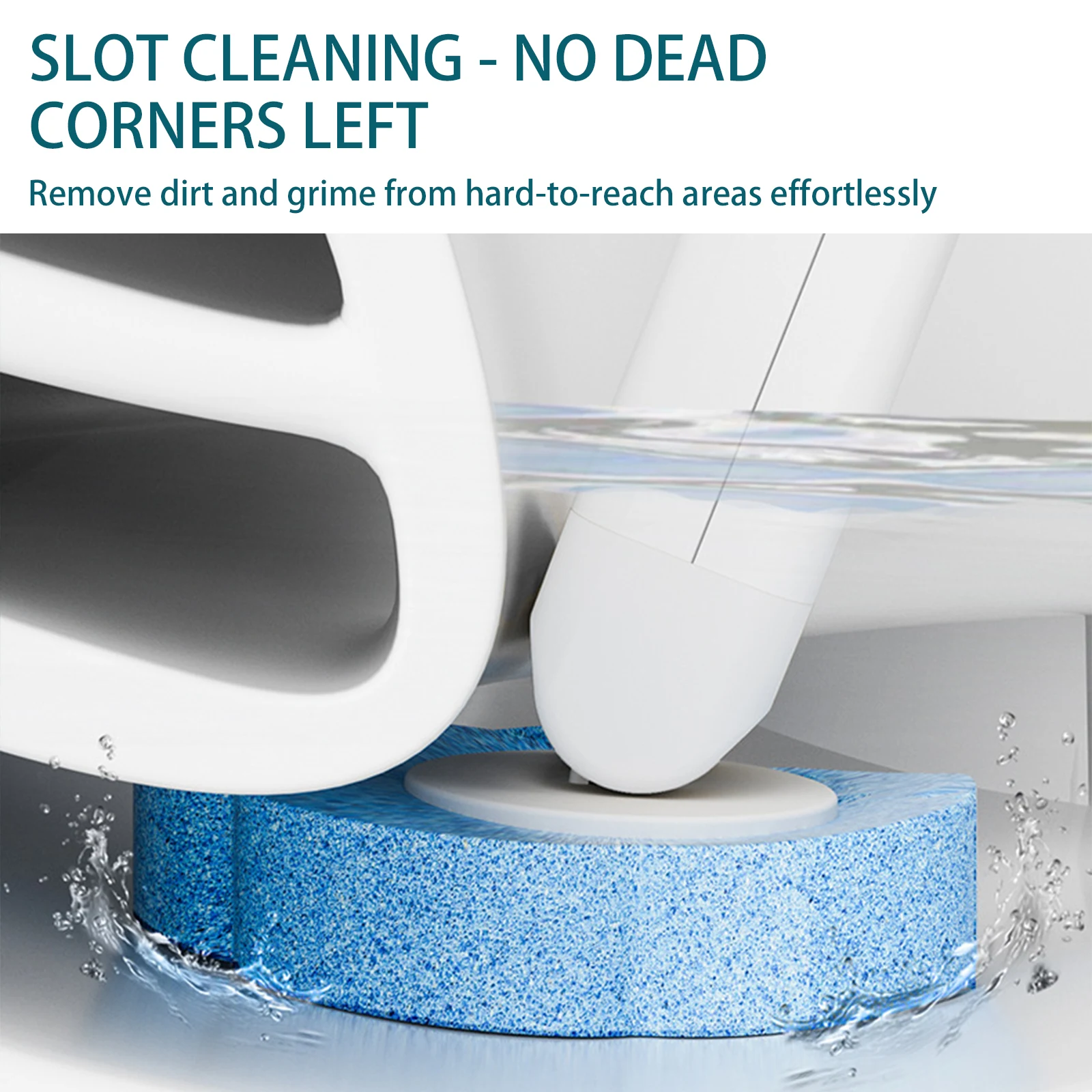 

Настенная щетка для чистки унитаза с 36 сменными насадками и держателем с длинной ручкой для пола, слива, ванны, зеркала, раковины, стекла