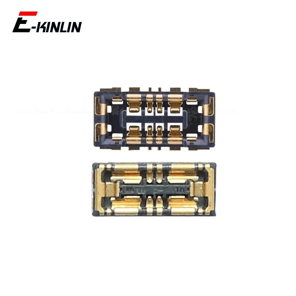 2pcs Inner Battery Connector Clip Contact Parts For Huawei Honor 30 Lite 30i 30S Lite Global View 10 20 30 Pro On MainBoard Flex